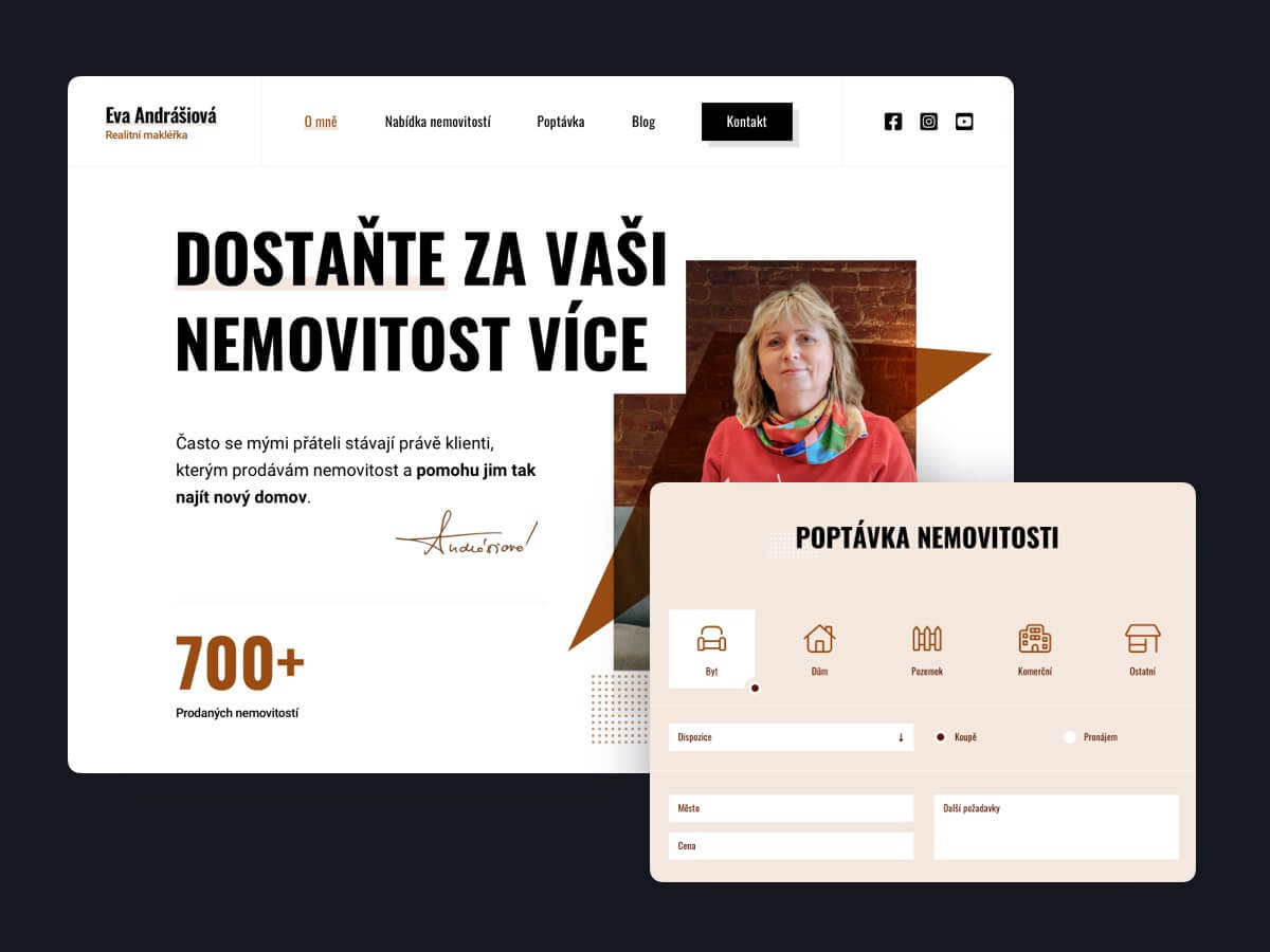 Eva Andrášiová — Real Estate Agent